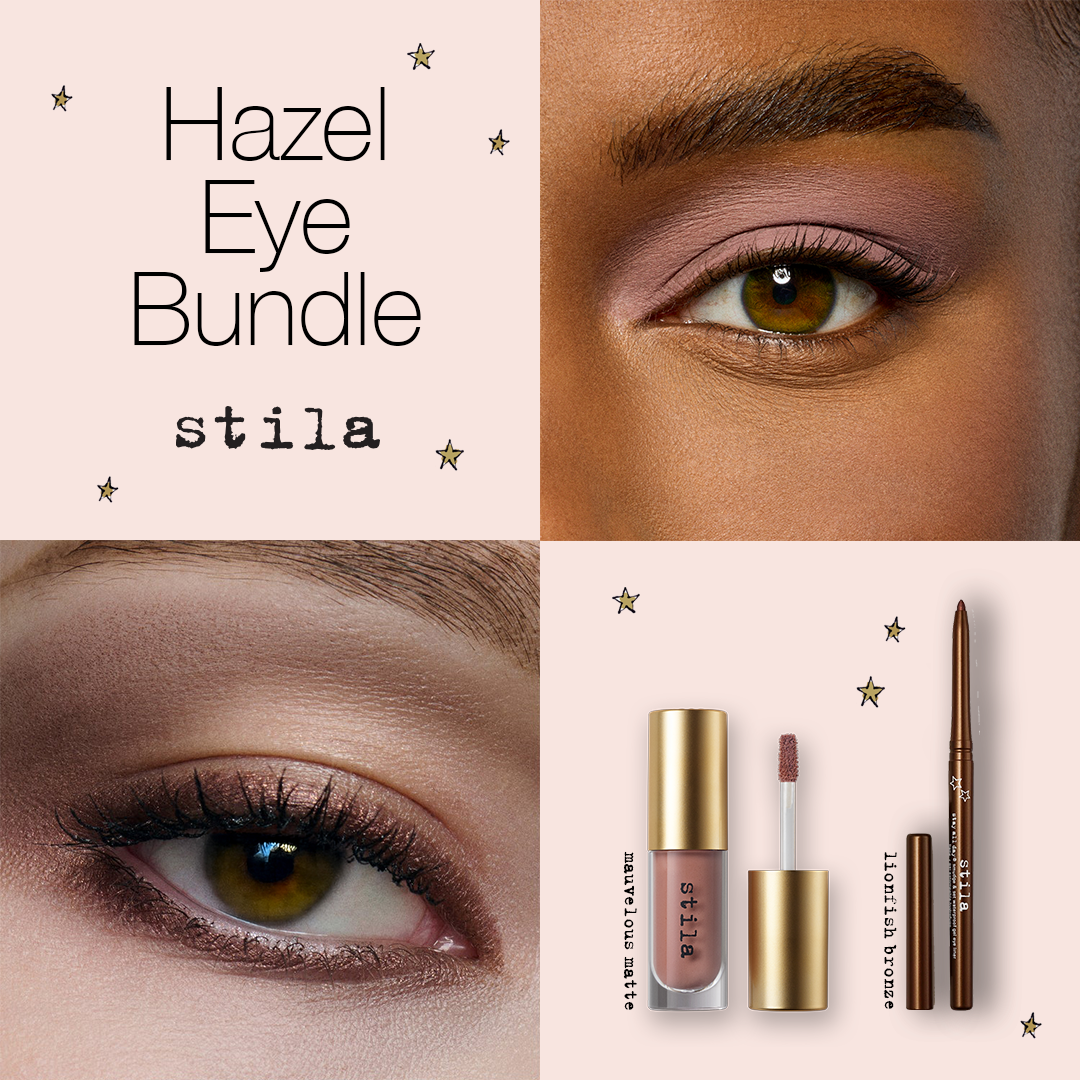 stilaアイシャドウ30 ＆ケース10 Hazel Eyes Bundle - Limited Time Exclusive – Stila Cosmetics