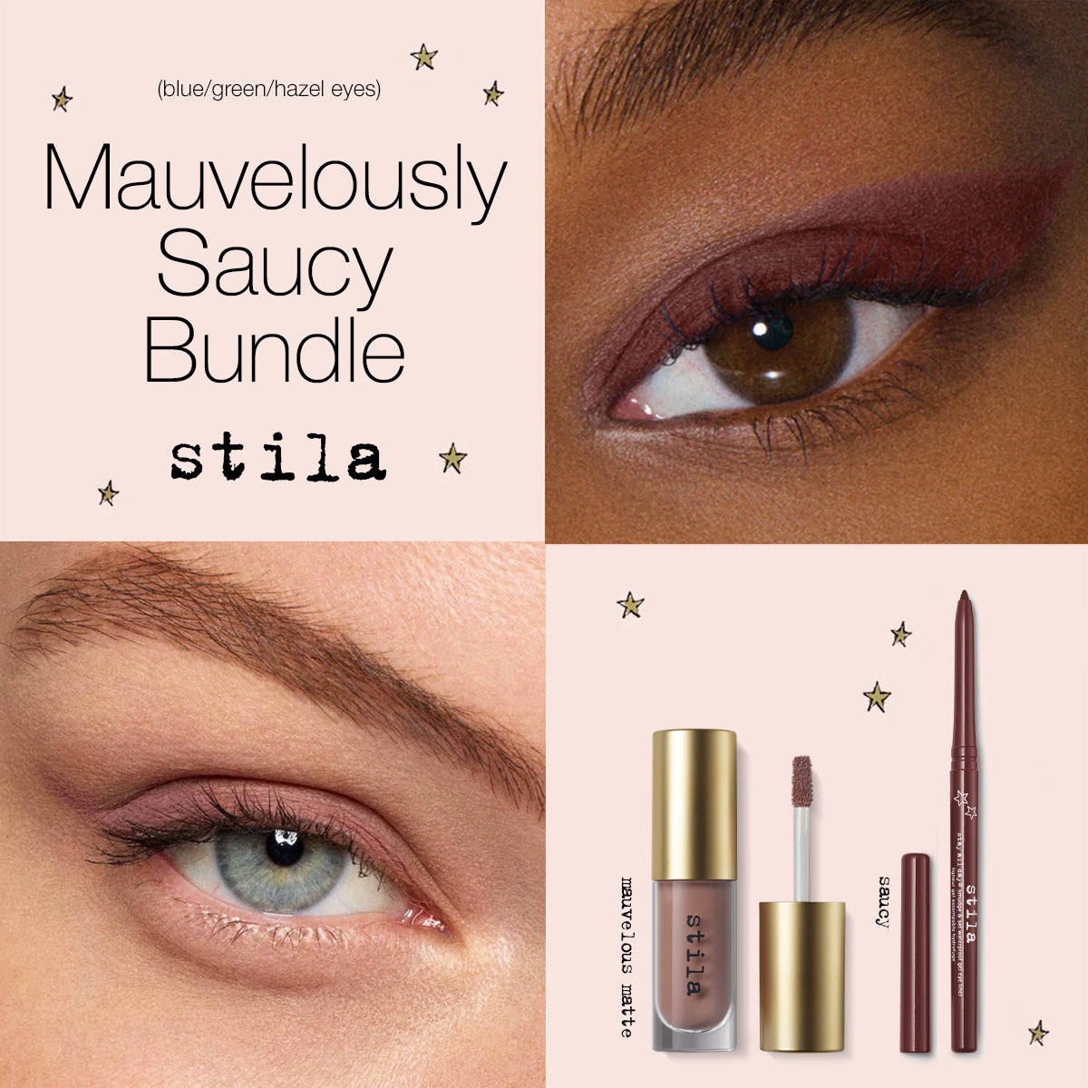 Mauvelously Saucy Eye Bundle (Blue/Green/Hazel) - Limited Time