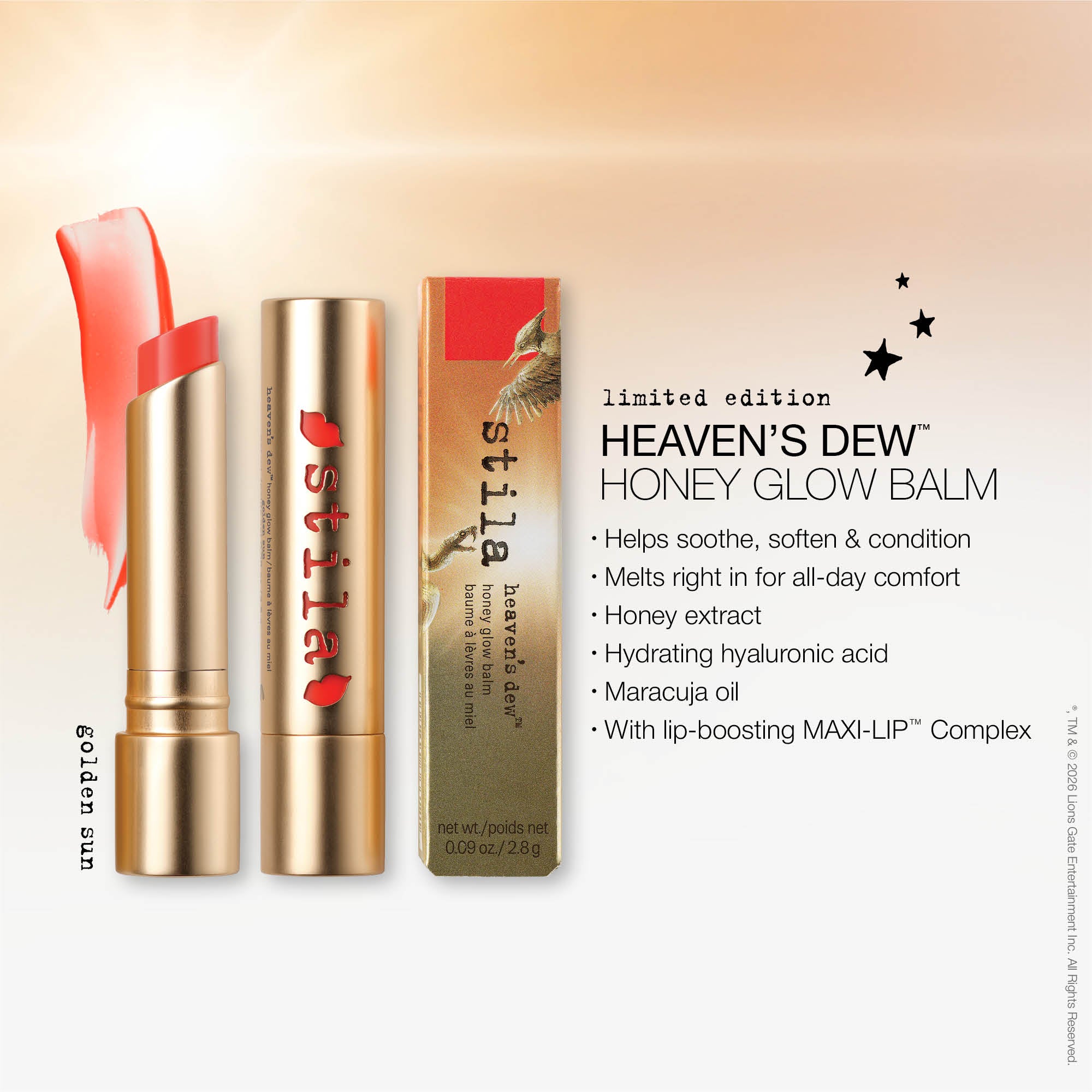 Heaven’s Dew™ Honey Glow Balm - Golden Sun