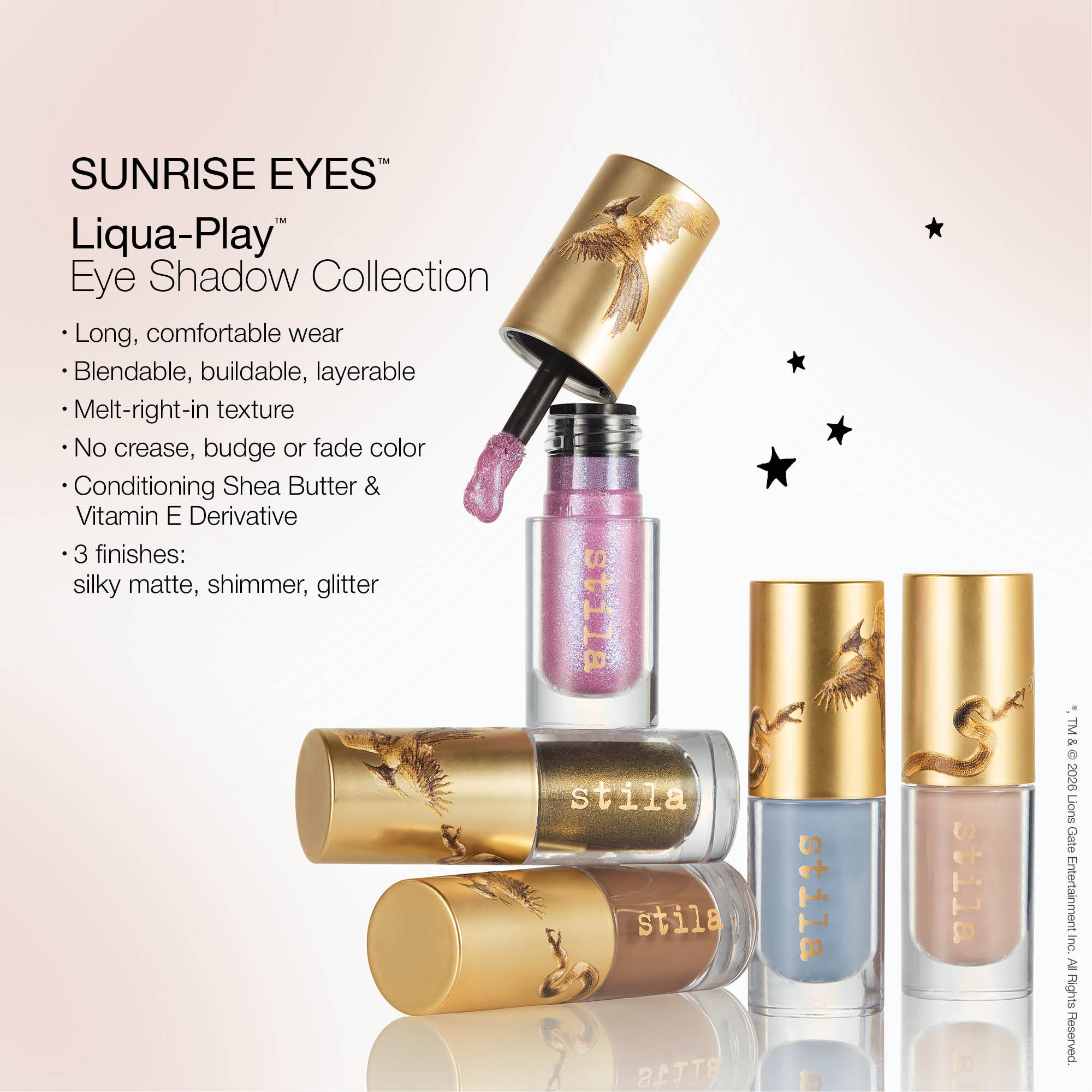 Sunrise Eyes™ Liqua-Play™ Eye Shadow Collection