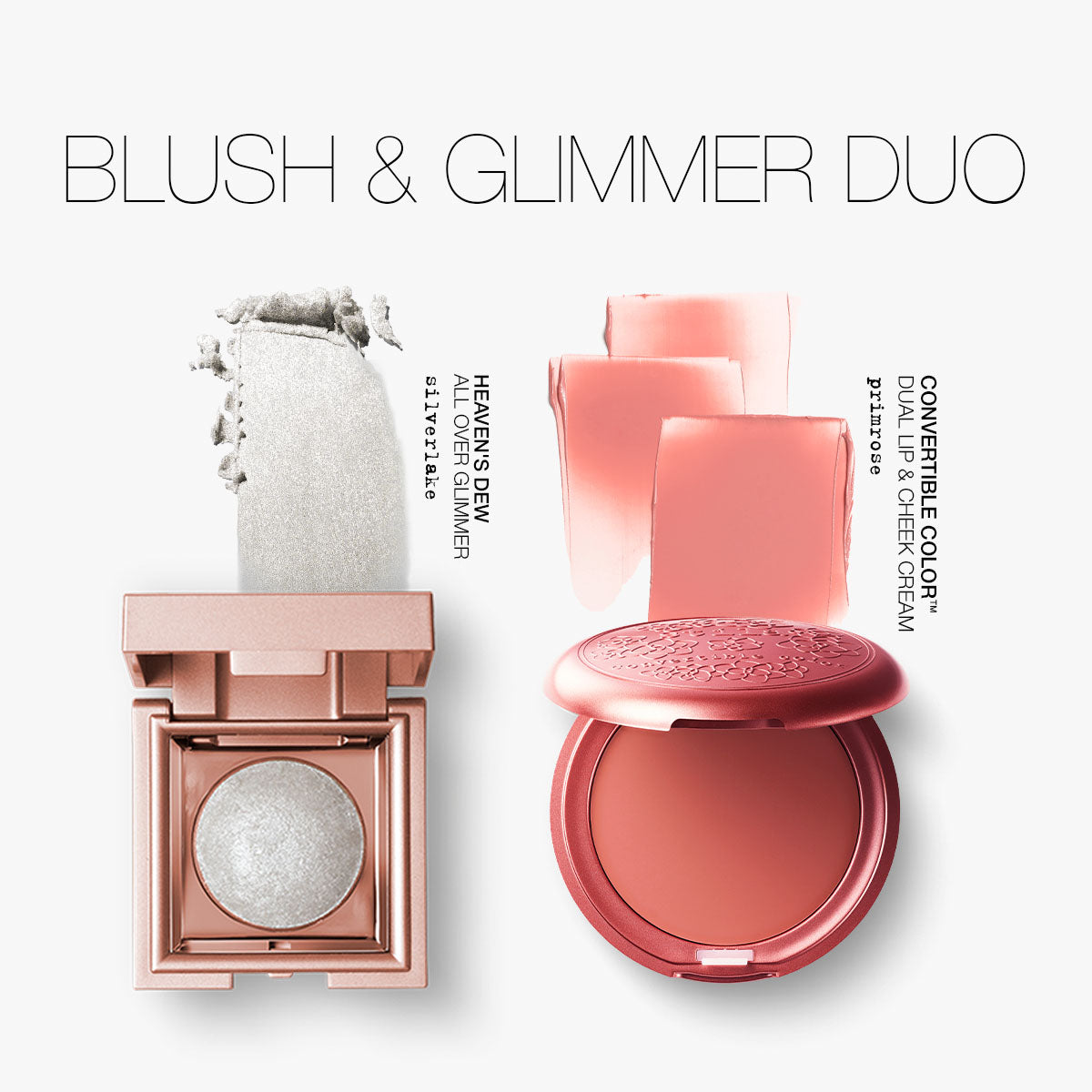 Blush &amp; Glimmer Duo: Primrose + Silverlake